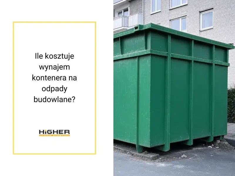Ile kosztuje wynajem kontenera na odpady budowlane?